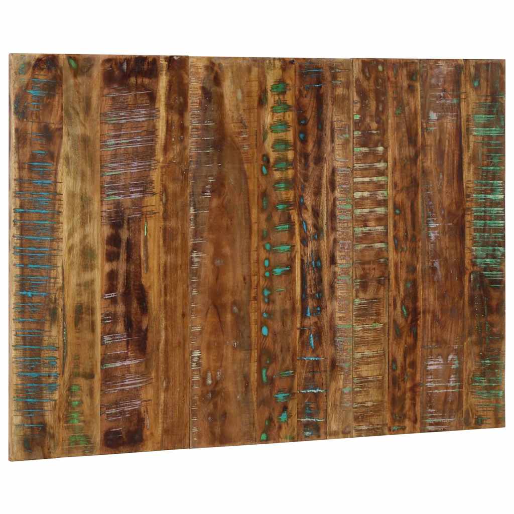 vidaXL Hoofdbord 120 cm massief gerecycled hout meerkleurig afbeelding