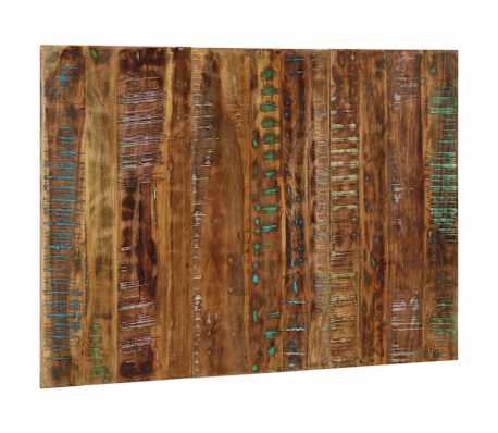 vidaXL Headboard Multicolored Solid reclaimed wood 47.2 in Headboard