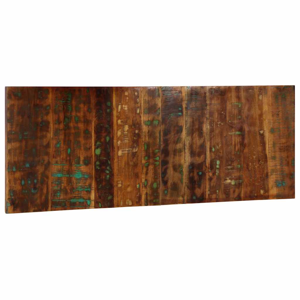 vidaXL Hoofdbord 140 cm massief gerecycled hout meerkleurig afbeelding