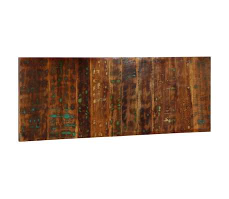 vidaXL mitmevärviline voodipeats 140 cm Taaskasutatud täispuit