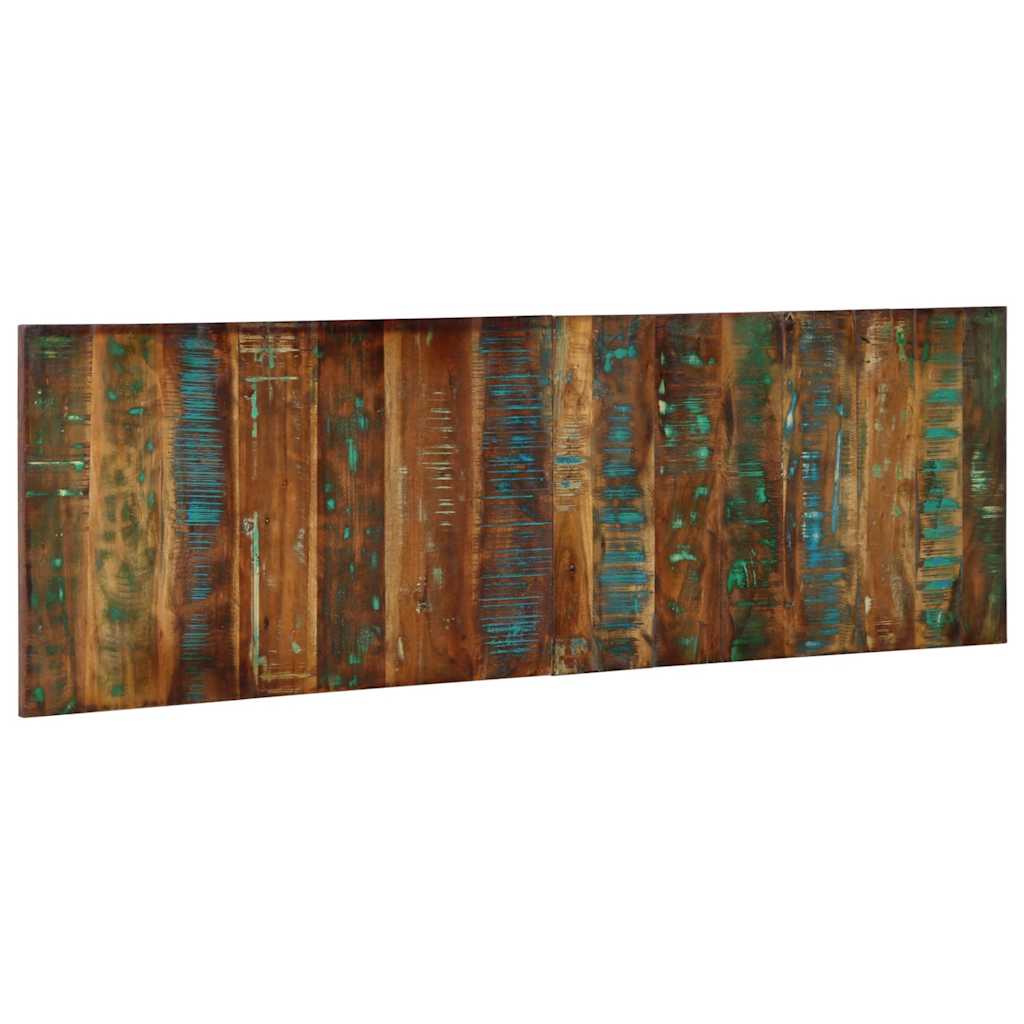 vidaXL Hoofdbord 160 cm massief gerecycled hout meerkleurig, foto 4