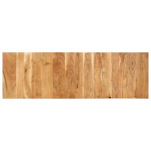 Naglavna deska 160 cm iz masivnega lesa Akacija