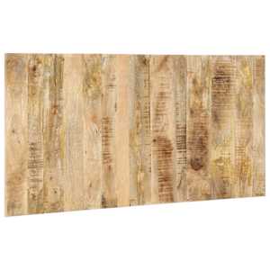 vidaXL Headboard 160 cm Solid Rough Wood Mango