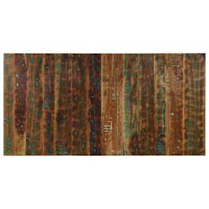 Naglavna deska Multicolor 160 cm Masivni les Reclaimed