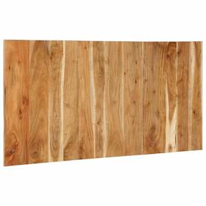 vidaXL T&ecirc;te de lit 160 cm bois massif d'acacia