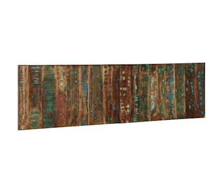 vidaXL Hodegavl flerfarget 180 cm gjenvunnet heltre