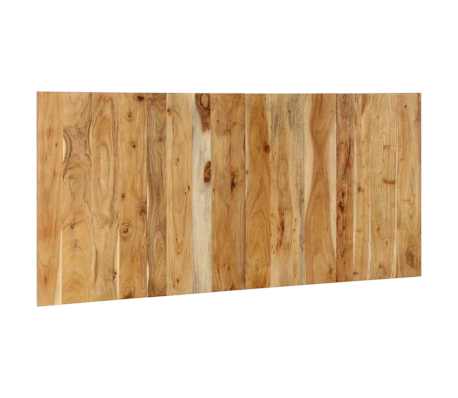 vidaXL T&ecirc;te de lit 180 cm bois massif d'acacia