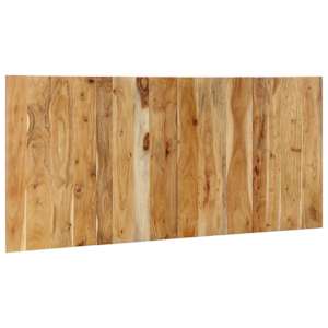 vidaXL T&ecirc;te de lit 180 cm bois massif d'acacia