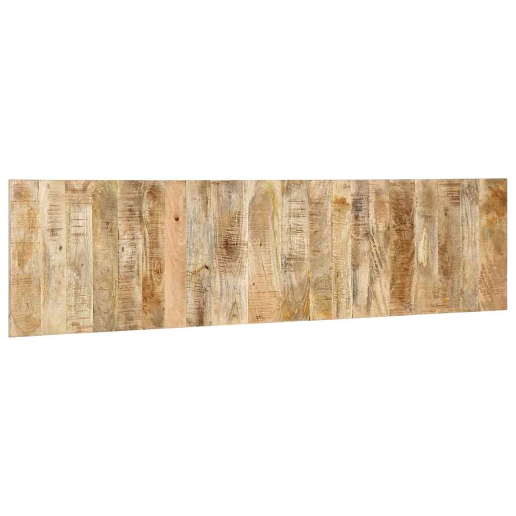 vidaXL Hoofdbord 200 cm massief ruw mangohout afbeelding