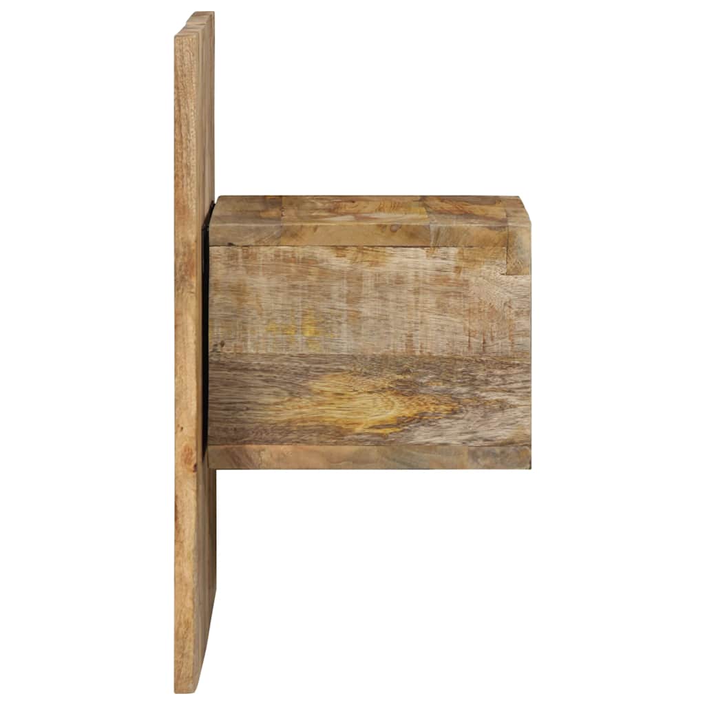 Thumbnail - vidaXL Nachttisch 50x27x50 cm Raues Mango-Massivholz