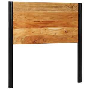 Naglavna deska 100 cm trden akacijev les in železo
