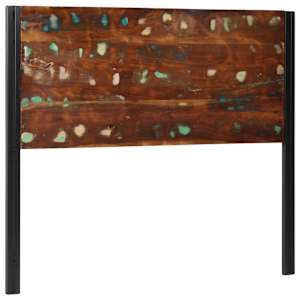 Naglavna deska 120 cm trden predelan les in železo