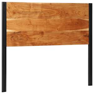 Naglavna deska 120 cm trden akacijev les in železo