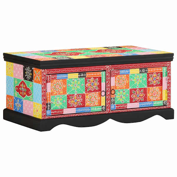 vidaXL Diivanilaud Mitmev&auml;rviline 90x50x40 cm T&auml;ispuidust Mango
