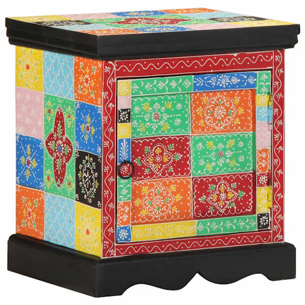 vidaXL &ouml;&ouml;kapp mitmev&auml;rviline 40x35x45 cm t&auml;ispuidust mango