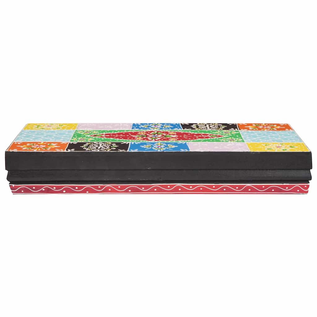 seinähyllyt 2 kpl 40x20x6 cm Kiinteä puu mango
