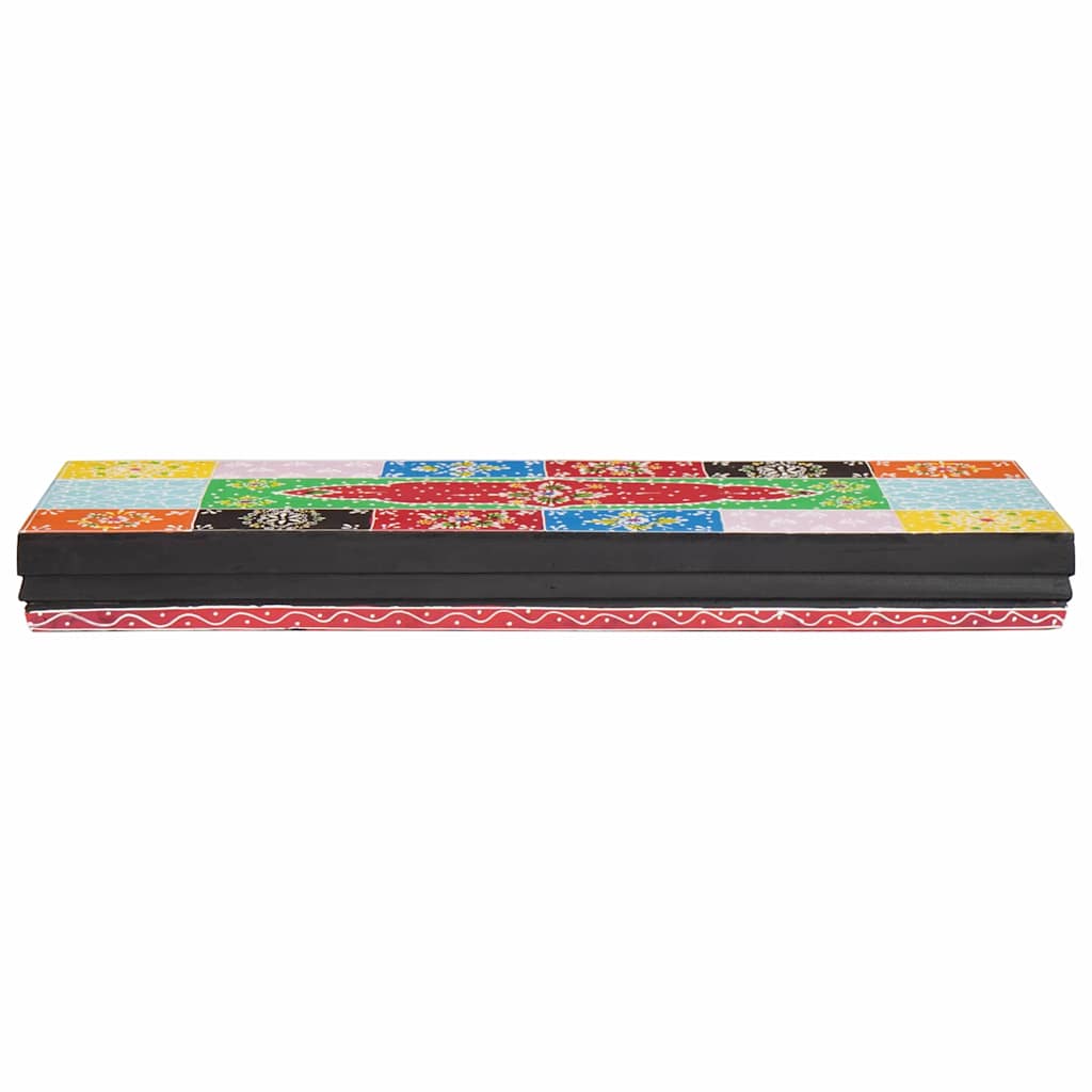 Seinähyllyt 2 kpl 60x20x6 cm Kestävä Puusta Mango