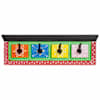 vidaXL Riidepuu Must 80 x 25 x 2 cm Tugev mango puu