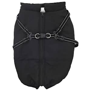 vidaXL Manteau pour chiens avec harnais imperm&eacute;able r&eacute;fl&eacute;chissant L68
