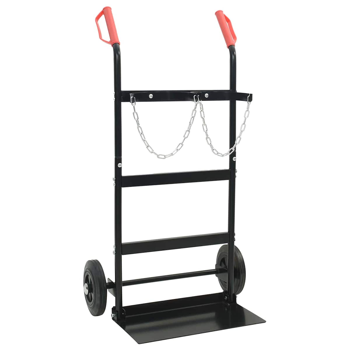 Håndvogn Sort og rød 63 x 43,5 x 110 cm Stål - Billede 2