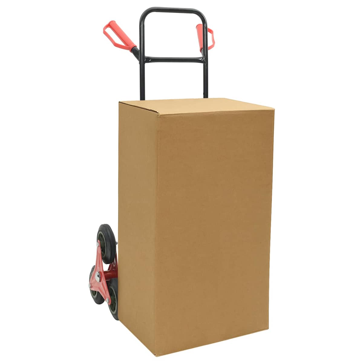 Håndvogn Sort og rød 64,5 x 49,5 x 114 cm Stål - Billede 3