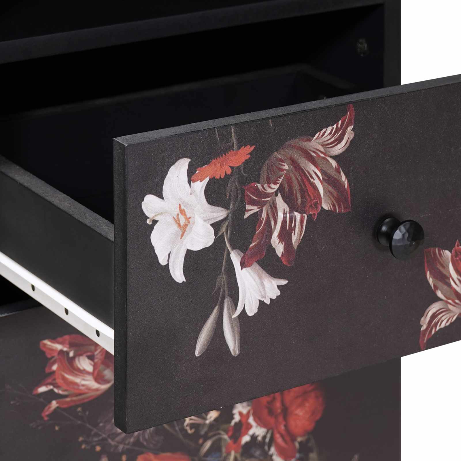 Kylpyhuoneen kaappisetti ovella 4 pcs Kiinteä mango puu - Image 11