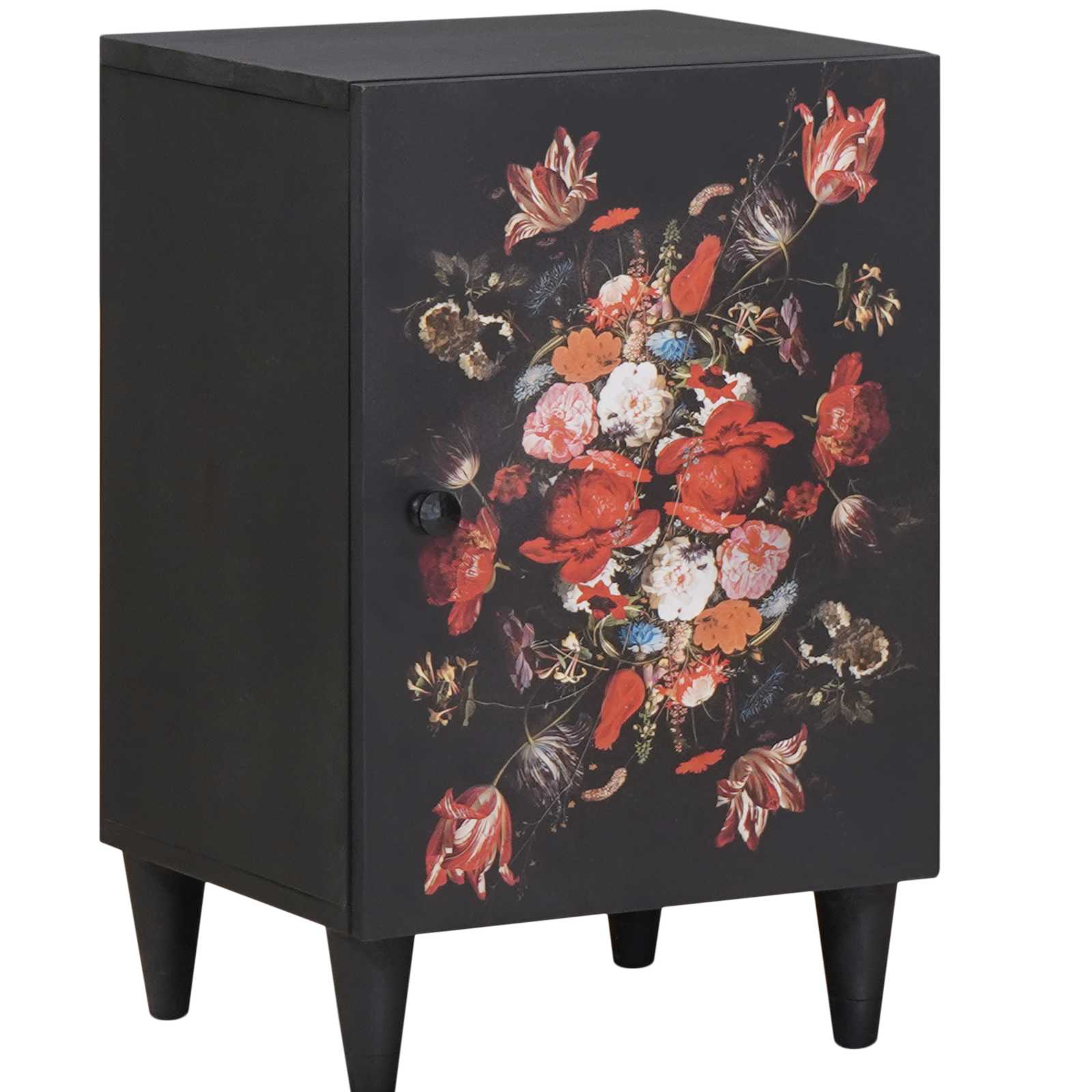 Kylpyhuoneen kaappisetti ovella 4 pcs Kiinteä mango puu - Image 6