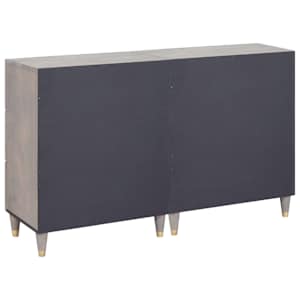 Servírovací skříň se zásuvkou 2 pcs Šedá 60 x 33 x 75 cm - obrázek 6