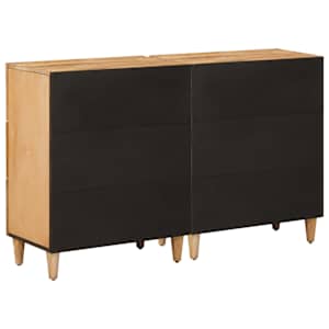 Úložné skříně 2 pcs Hnědá 60 x 33,5 x 75 cm - obrázek 6