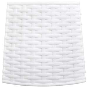 Kryt na stojan vánočního stromku bílý Ø 56 x 23 cm plast - obrázek 5