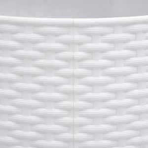 Kryt na stojan vánočního stromku bílý Ø 56 x 23 cm plast - obrázek 7