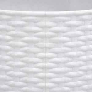 Kryt na stojan vánočního stromku bílý Ø 65 x 23 cm plast - obrázek 7