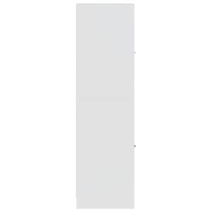 Úložná skříňka bílá s vysokým leskem 30x41x144,5 cm kompozit - obrázek 7