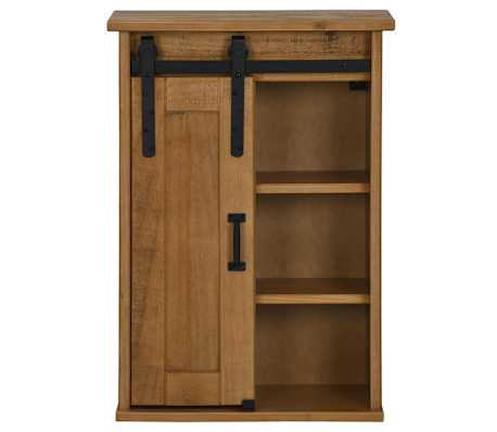 vidaXL Szafka wisząca HALDEN z drzwiami przesuwnymi 49x22,5x70 cm