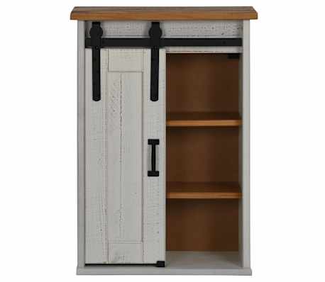 vidaXL Armario colgante HALDEN con puerta corredera 49x22,5x70 cm pino
