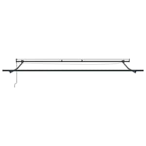 Automatická zatahovací markýza s LED burgundská 400 x 300 cm - obrázek 9