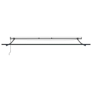 Automatická zatahovací markýza s LED burgundská 450 x 300 cm - obrázek 9