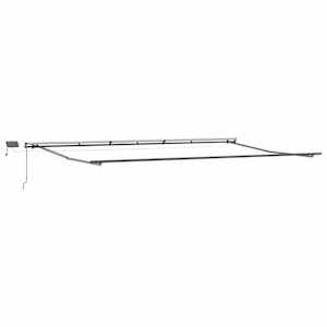 Ručně zatahovací markýza s LED světly burgundská 600 x 300 cm - obrázek 6