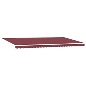 Automatická zatahovací markýza s LED burgundská 600 x 300 cm - obrázek 5