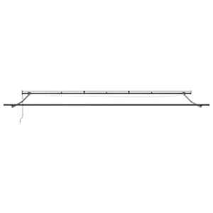 Automatická zatahovací markýza s LED burgundská 600 x 300 cm - obrázek 9