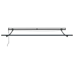 Automatická zatahovací markýza s LED světly hnědá 300 x 250 cm - obrázek 9