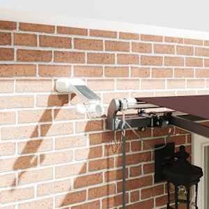 Automatická zatahovací markýza s LED světly hnědá 400 x 300 cm - obrázek 4