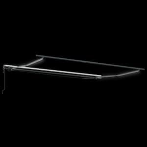 Automatická zatahovací markýza s LED světly hnědá 450 x 300 cm - obrázek 6