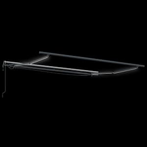 Automatická zatahovací markýza s LED antracit a bílá 300x250 cm - obrázek 6