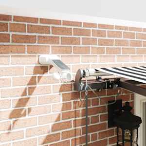 Automatická zatahovací markýza s LED antracit a bílá 400x300 cm - obrázek 4