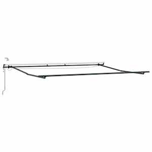 Automatická zatahovací markýza s LED antracit a bílá 400x300 cm - obrázek 7