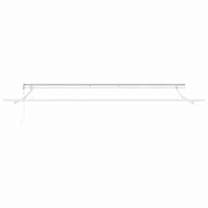 Automatická zatahovací markýza antracitová a bílá 450 x 300 cm - obrázek 6