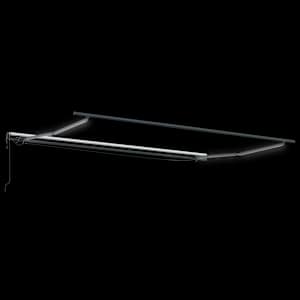 Automatická zatahovací markýza s LED antracit a bílá 450x300 cm - obrázek 6