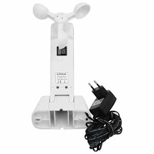 Avtomatsko zložljiva tenda z LED antracit in bela 450x300 cm - slika 13