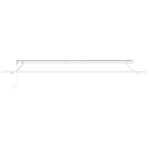 Automatická zatahovací markýza antracitová a bílá 500 x 300 cm - obrázek 7
